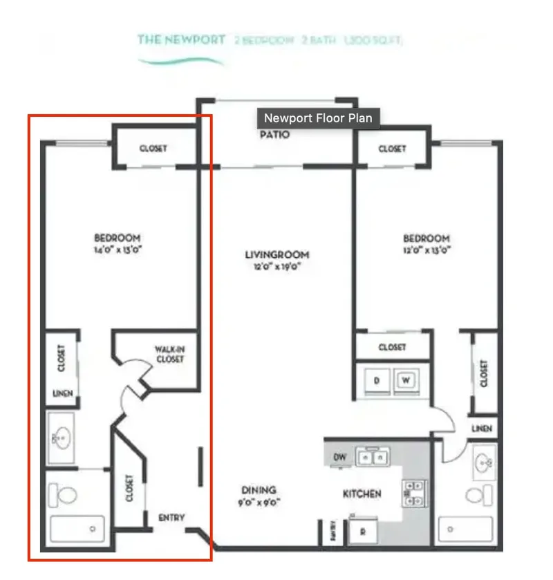 Clean shared room in Allston