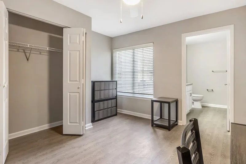 Shared room in a house